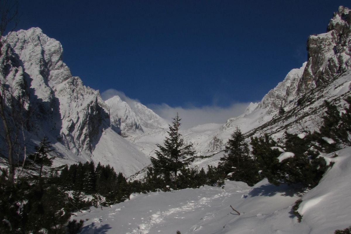 Schneeschuhwandern in der hohen&nbsp;Tatra